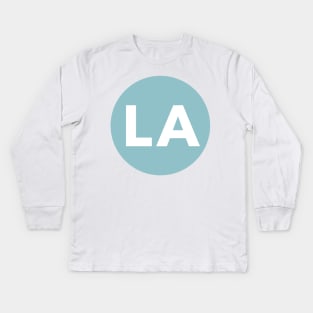 LOUISIANA or LOS ANGELES Kids Long Sleeve T-Shirt